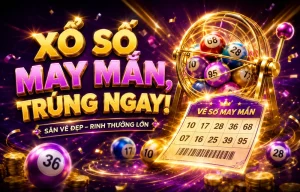Giao diện Xổ Số serenabelrose với bảng kết quả và nút vào chơi